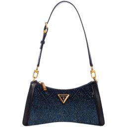 GUESS Blue Embellished Shoulder Bag-image-39