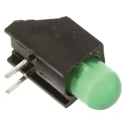 DIALIGHT LED, PCB, 5MM, HE-GREEN, 550-2207F (Pack of 5)-4