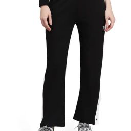 Rock.it Black Regular Fit Mid Rise Trackpants-image-30