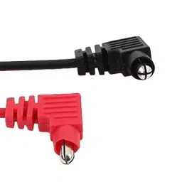 TECHDELIVERS Banana Plug Digital Multimeter Probe Wires Test Tester Lead Red & Black, 1 Pair image 2