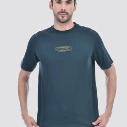 Numero Uno Teal Cotton Regular Fit Printed T-Shirt-picture-20