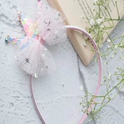 Jewelz Net Crown Design Hair Band for Kids-image-4