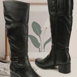 Carlton London Women's Black Casual Booties-image-12