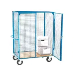 SUWAS TROLLEY STORE 400 kg Load Capacity Mild Steel/Iron Material Handling Trolley, SU-MHCT-007-2