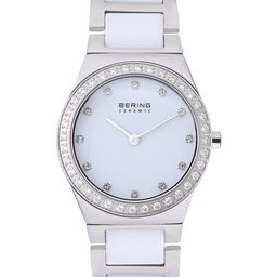 BERING Women White Ceramic Sapphire Crystal Analogue Watch - 32430-754-image-28