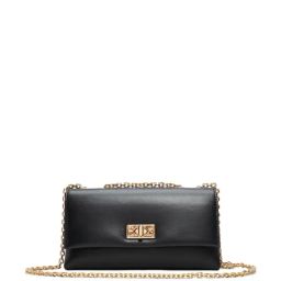 ALDO Black Solid Small Shoulder Handbag-10