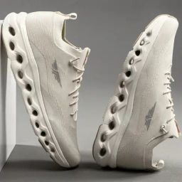 Red Tape Men's Off White Running Shoes-picture-11