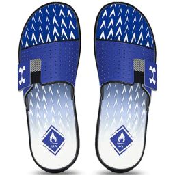 Under Armour Men's U Mercenary Blue Slides-picture-0