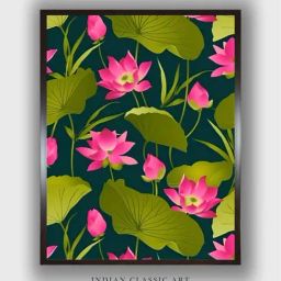 Indian Classic Art Multicolor Canvas Abstract Wall Art-picture-26