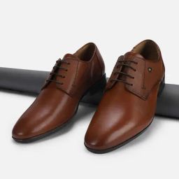 Van Heusen Men's Brown Derby Shoes-image-42