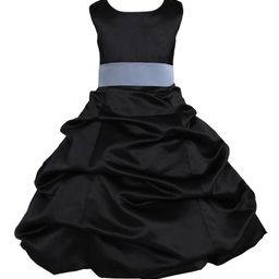 Wish little Satin A-Line Dress-39