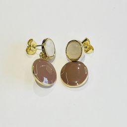 MYKI Gold-Plated Geometric Drop Earrings image 5