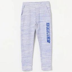 Fame Forever by Lifestyle Kids Blue & White Textured Trackpants-image-86