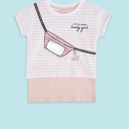 Pantaloons Junior Kids White Cotton Printed T-Shirt-picture-7