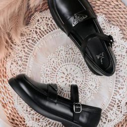 Jove Women's Black Mary Jane Shoes-image-62