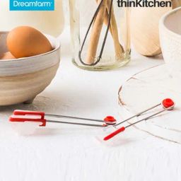 Dreamfarm Red Polypropylene Levoons Self-Leveling Measuring Spoon - Set of 4-30