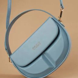 Code by Lifestyle Blue Solid Sling Handbag-16