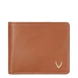 Hidesign Tan Casual Leather Bi-Fold Wallet for Men-image-25