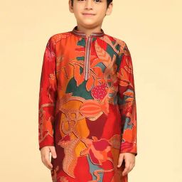 Kisah Kids Multi Printed Kurta-image-8