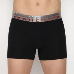 Van Heusen Regular Fit Colour Fresh Ultra Soft Solid Trunks - Black-picture-17