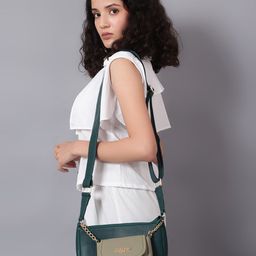 Carlton London Women Textured Sling Bag-image-77