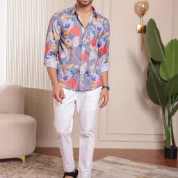 Stuffie Land Men Printed Casual Shirt-image-61
