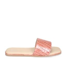 Yoho Women's Peach Casual Sandals-image-23