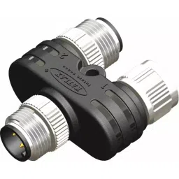 RS PRO Right Angle 1 Pole M12 Socket to 2 Pole M12 Connector, 2017234-image-17