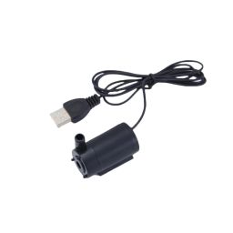5V Mini Submersible Pump USB Noiseless Submersible Pump With USB input Plug For Fish Tank/Hydroponics - RS37905V Mini Submersible Pump USB Noiseless Submersible Pump With USB input Plug For Fish Tank/Hydroponics - RS3790 image 1