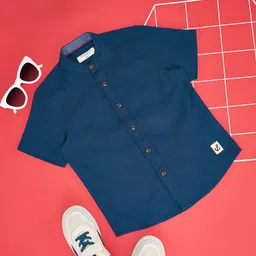 Pantaloons Junior Boys Opaque Casual Shirt-picture-43