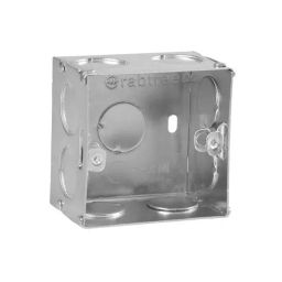 Crabtree Metal Box 1/2 Module Silver for Athena/Verona/Murano/Thames/Signia-12