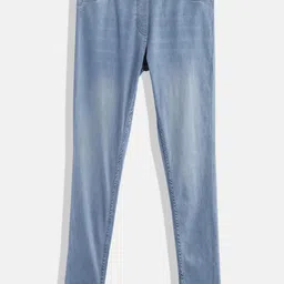 Allen Solly Junior Girls Slim Fit Denim Jeggings-image-17
