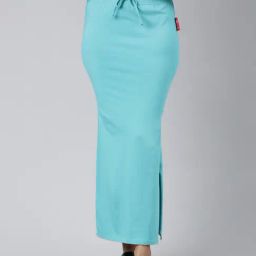 JCSS Turquoise Cotton Saree Shapewear-image-89