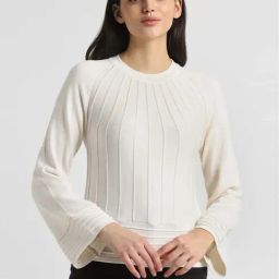 Allen Solly White Striped Top-image-17