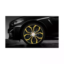 Auto Pearl Car Golden Black Wheel Cover Caps 35.56 cm (14 Inch) Press Type Fitting for - All Cars-image-70