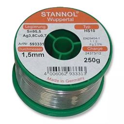STANNOL Solder Wire, Lead Free, 1.0Mm, 250G, 593321-image-70