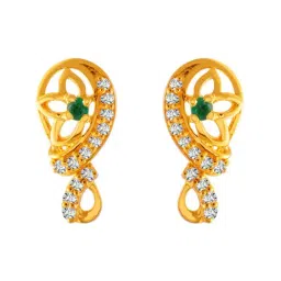 P.C. Chandra Jewellers 22 kt Gold Earrings-picture-1