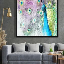 999Store Printed Multicolor Canvas Wall Art-7