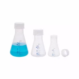 Supertek PP Translucent and Autoclavable Conical Flask, Capacity 100 ml, CH11080/1 (Pack of 12) image 3