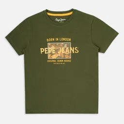 Pepe Jeans Boys Typography Printed Round Neck Pure Cotton T-shirt-image-46