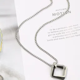 PASU FASHION Oval Pendants with Chains-image-89