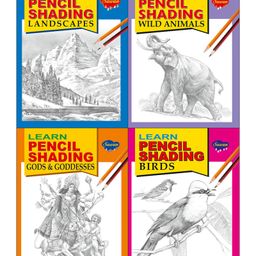 Pencil Shading Books Set of 4 - English-15