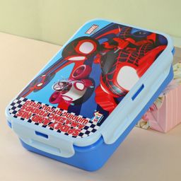 Disney Marvel Spider Man Lock & Seal Lunch Box -Blue-image-87