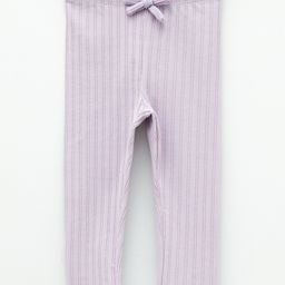 LC Waikiki Striped Designed Leggings - Lilac-image-15