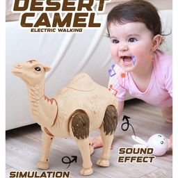 Toysire Walking Camel Toy for Kids Realistic Camel Figure with Moving Legs and Head Interactive Animal Action Figure Desert Safari Educational Play Gift for Boys Girls-27