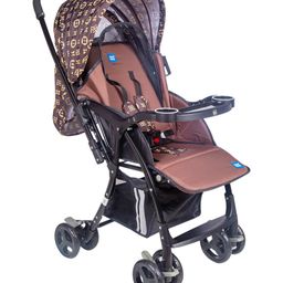 Mee Mee Baby Pram Baby Stroller Easy to Push,Locking Wheels,One Hand Folding,for 0 to 3 Years Baby3 Recline Position Stroller (Brown)-25