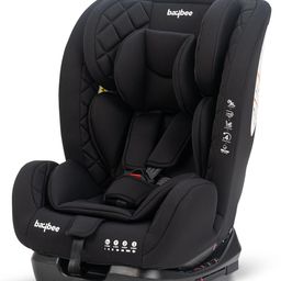 BAYBEE Convertible Car Seat with 3 Position Recline Headrest Height Adjustable ECE R44/04 Safety Certified Travel Baby Car Seat (Jet Black)-10