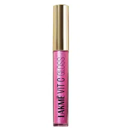 Lakme Superglow VIT-C Lip Gloss 2.5ml - Insta Pink C1 image 2