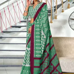 Pandadi Saree Block Print Sarees-image-74