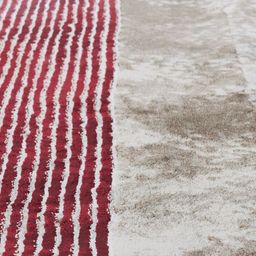 OBSESSIONS Red & Brown Printed Rectangular Bedside Runners image 4